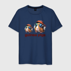 Мужская футболка хлопок Морские свинки