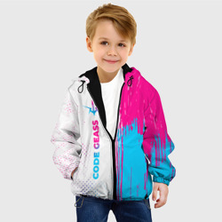 Детская куртка 3D Code Geass neon gradient style: по-вертикали - фото 2