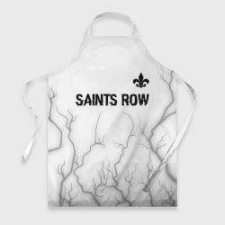 Фартук 3D Saints Row glitch на светлом фоне: символ сверху
