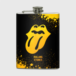 Фляга Rolling Stones - gold gradient