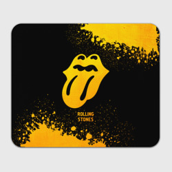 Прямоугольный коврик для мышки Rolling Stones - gold gradient