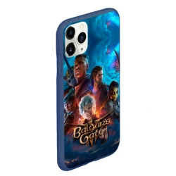 Чехол для iPhone 11 Pro Max матовый Baldurs Gate 3 персонажи - фото 2
