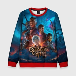 Детский свитшот 3D Baldurs Gate 3 персонажи