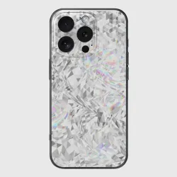 Чехол для iPhone 16 Pro Max силиконовый с защитой камеры Бриллиант в воде