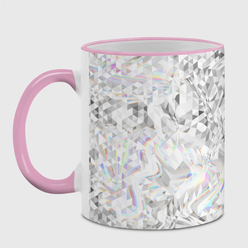 Кружка с полной запечаткой Бриллиант в воде, цвет Кант розовый - фото 2