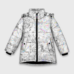 Зимняя куртка для девочек 3D Бриллиант в воде