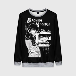 Женский свитшот 3D Бачира Мегуру - Блю лок