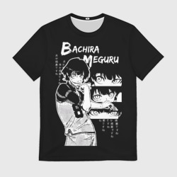 Мужская футболка 3D Бачира Мегуру - Блю лок