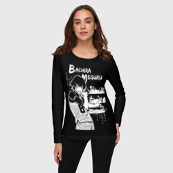 Женский лонгслив 3D Бачира Мегуру - Блю лок - фото 2