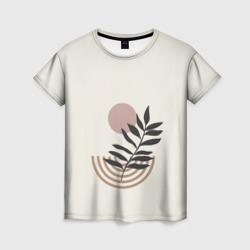 Женская футболка 3D Оливковая ветвь