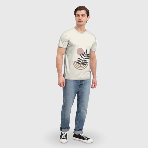 Мужская футболка 3D Оливковая ветвь, цвет 3D печать - фото 5
