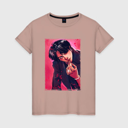 Hwang Hyun Jin – Женская футболка хлопок с принтом купить со скидкой в -20%