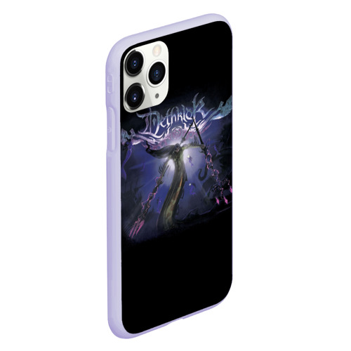 Чехол для iPhone 11 Pro матовый Metalocalypse: Dethklok Murmaider, цвет светло-сиреневый - фото 3