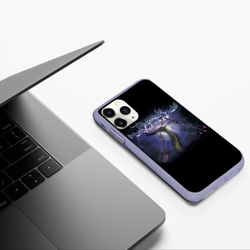 Чехол для iPhone 11 Pro матовый Metalocalypse: Dethklok Murmaider, цвет светло-сиреневый - фото 5