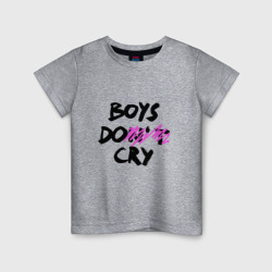 Детская футболка хлопок Boys dont cry