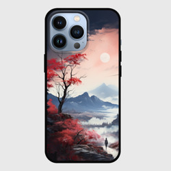 Чехол для iPhone 13 Pro Луна над горами