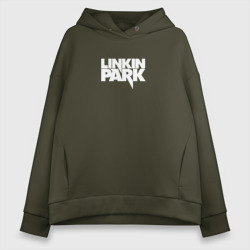Женское светящееся худи Linkin Park лого