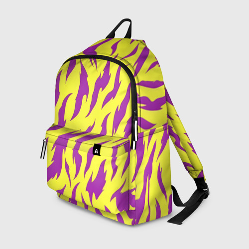 Рюкзак 3D Кислотный тигр паттерн