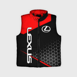 Детский жилет утепленный 3D Lexus - red sportwear