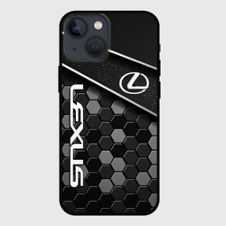 Чехол для iPhone 13 mini Lexus - Строгий технологичный