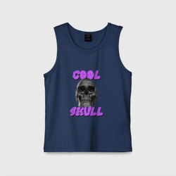 Детская майка хлопок Cool Skull