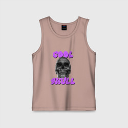 Детская майка хлопок Cool Skull