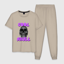 Мужская пижама хлопок Cool Skull