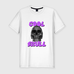 Мужская футболка хлопок Slim Cool Skull