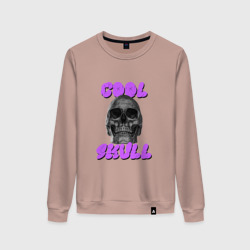 Женский свитшот хлопок Cool Skull