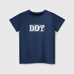 Светящаяся детская футболка Группа ДДТ логотип