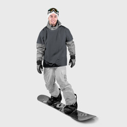 Накидка на куртку 3D Графитовый серый - фото 2