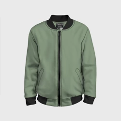 Детский бомбер 3D Защитный хаки