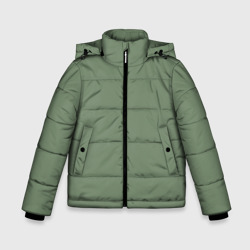 Зимняя куртка для мальчиков 3D Защитный хаки