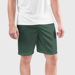 Мужские шорты спортивные Фельдграу зелёный - фото 2