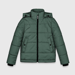 Зимняя куртка для мальчиков 3D Фельдграу зелёный