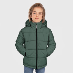 Зимняя куртка для мальчиков 3D Фельдграу зелёный - фото 2