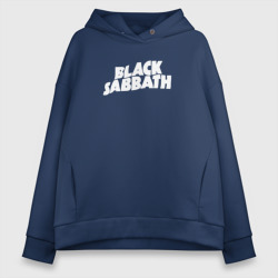 Женское светящееся худи Black Sabbath логотип