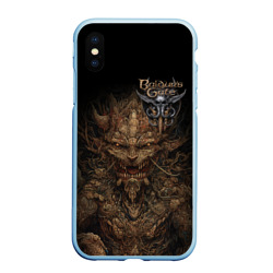 Чехол для iPhone XS Max матовый Baldurs Gate  3 demon