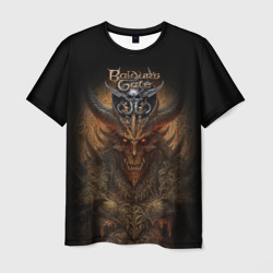 Baldurs Gate 3 demon – Мужская футболка 3D с принтом купить со скидкой в -26%