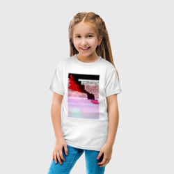 Детская футболка хлопок Abstract glitch - фото 2