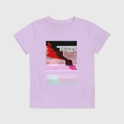 Детская футболка хлопок Abstract glitch