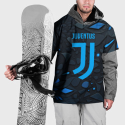 Накидка на куртку 3D Juventus blue logo