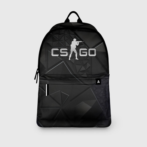 Рюкзак 3D CSGO silver black - фото 4