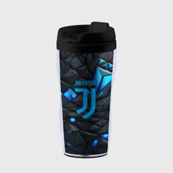 Термокружка-непроливайка Blue logo Juventus