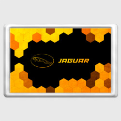 Магнит 45*70 Jaguar - gold gradient: надпись и символ