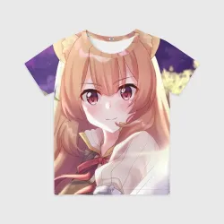 Детская футболка 3D Восхождение Героя Щита Рафталия