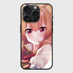 Чехол силиконовый для Apple iPhone 15 Pro матовый Восхождение Героя Щита Рафталия