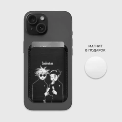 Картхолдер Magsafe магнитный Сатору Годжо и Гетто Сугуру - Магическая битва - фото 2