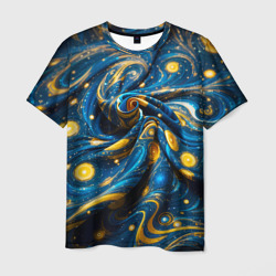 Мужская футболка 3D Мятость Ван Гога