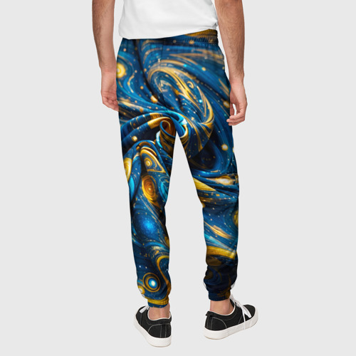 Мужские брюки 3D Мятость Ван Гога, цвет 3D печать - фото 5